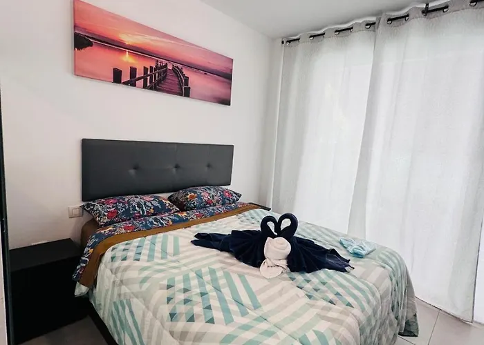 El Tesoro, Beautiful, Two Bedrooms Tenerife Sur Lägenhet *